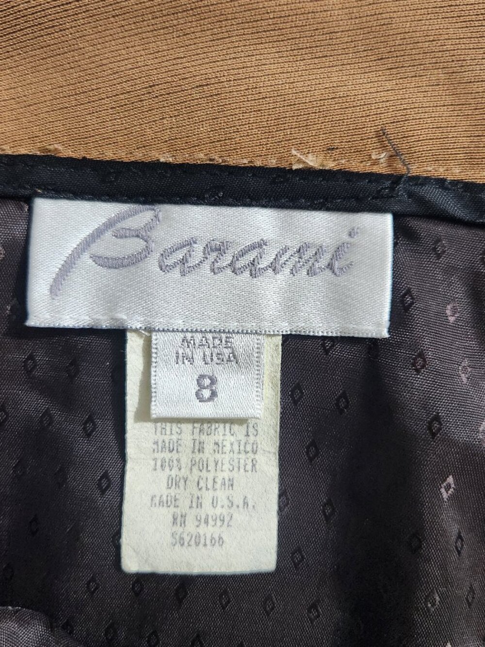 Barami Vintage Skirt Size 8 High waisted pencil skirt with front pleat tailoring - Picture 8 of 9
